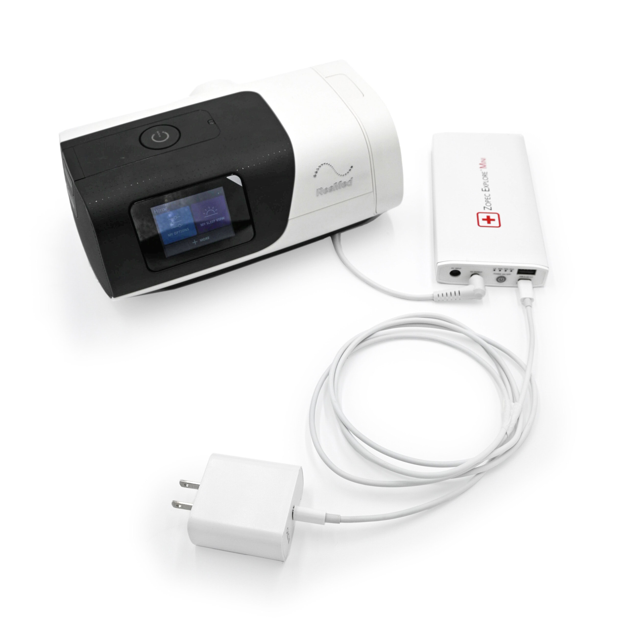 zopec explore™ mini cpap battery